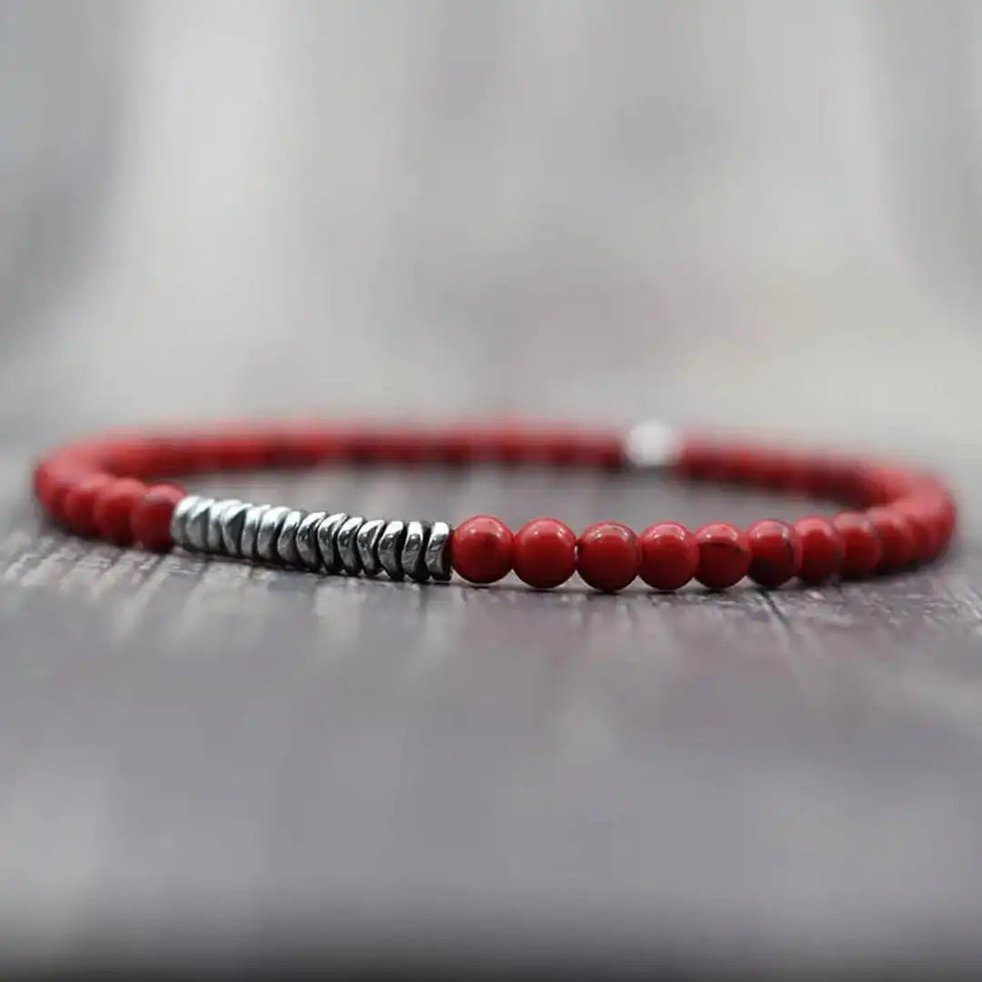 Tidløst armbånd af lavasten